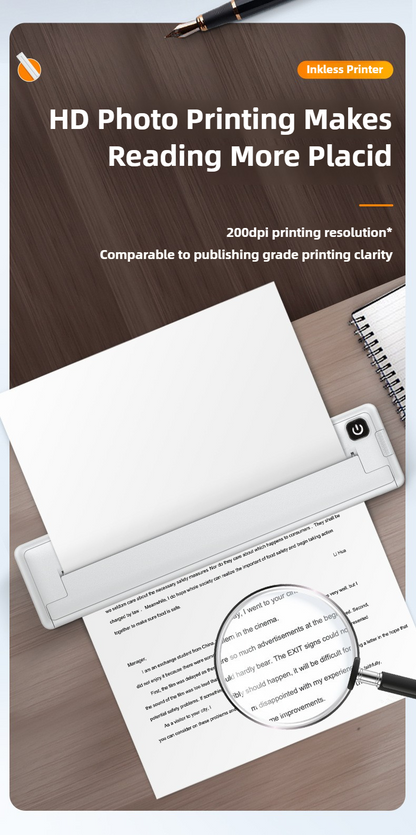 PrintnGo Matte™ - Wireless A4 Printer (3 Colour Options)
