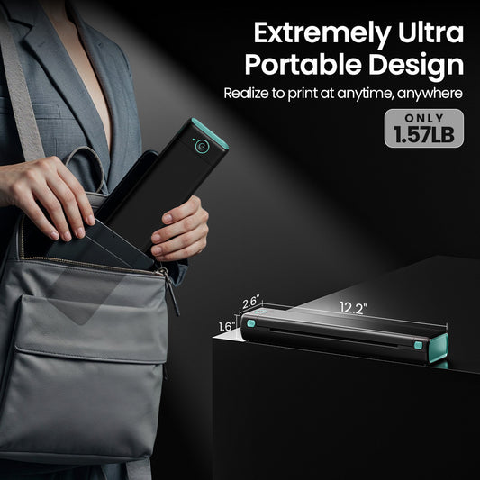 PrintnGo Pro Premium™ - Wireless Portable Printer -  Nebula Noir SE