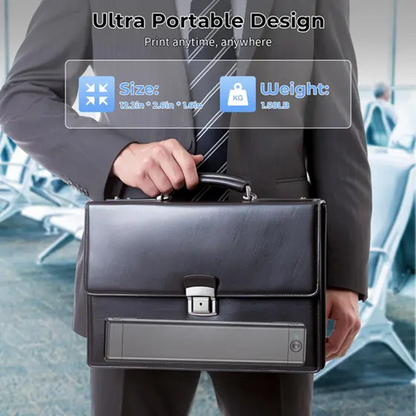 PrintnGo Pro Premium™ - Wireless Portable Printer -  Nebula Noir SE